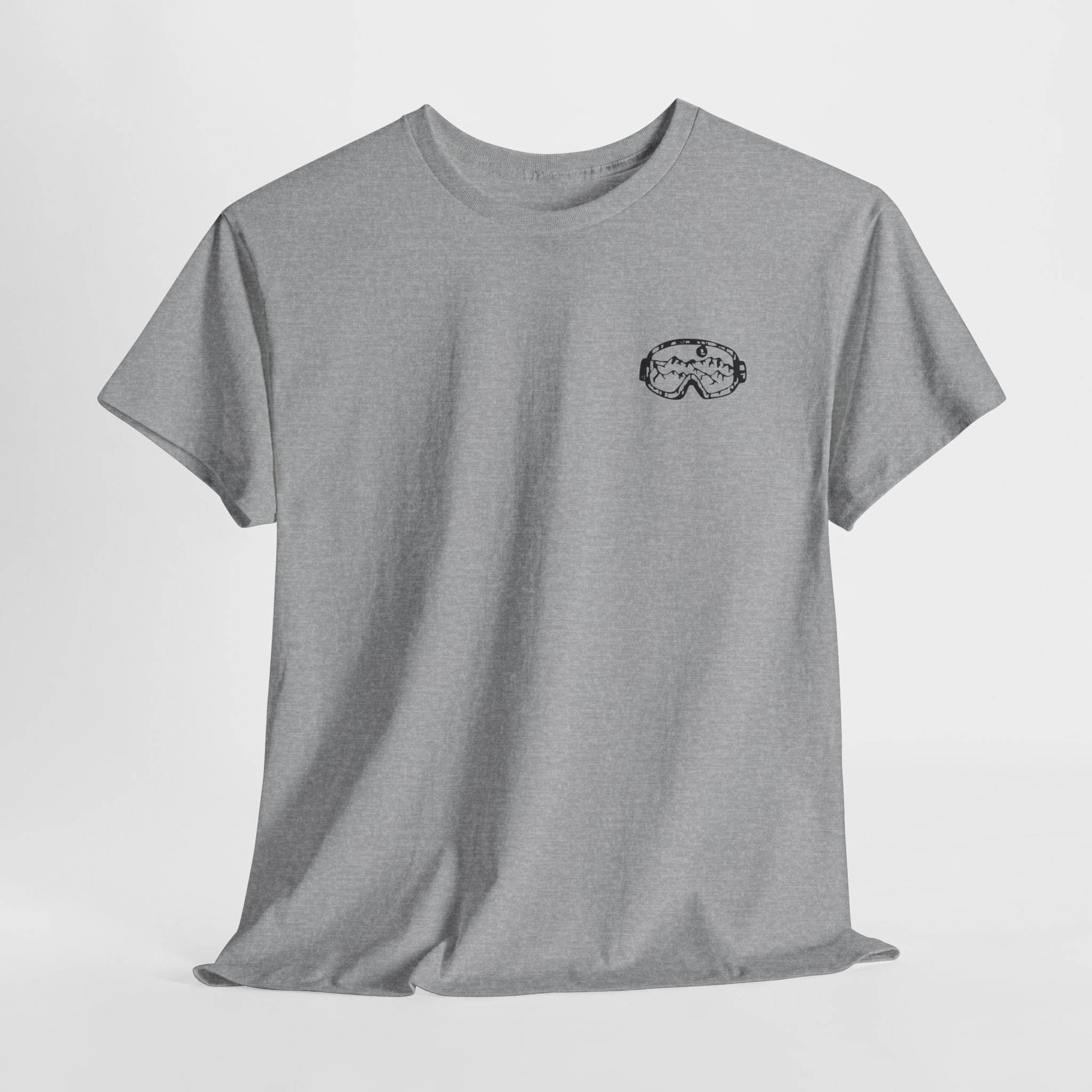 t shirt — minimal mushroom chest print tee (vintage line art) t shirt — minimal mushroom chest print tee (vintage line art)