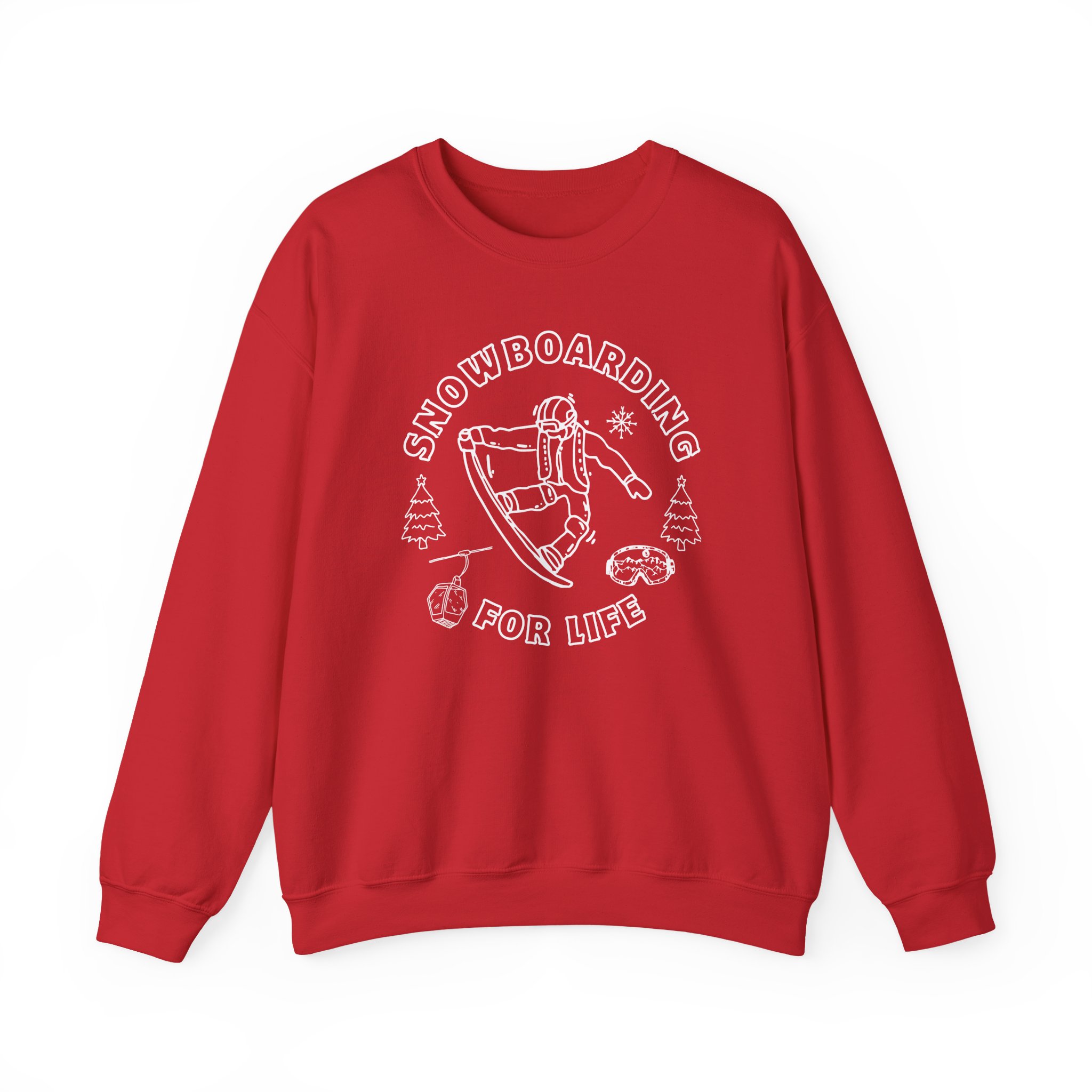 snowboarding crewneck sweatshirt retro snowboarder graphic snowboarding crewneck sweatshirt retro snowboarder graphic