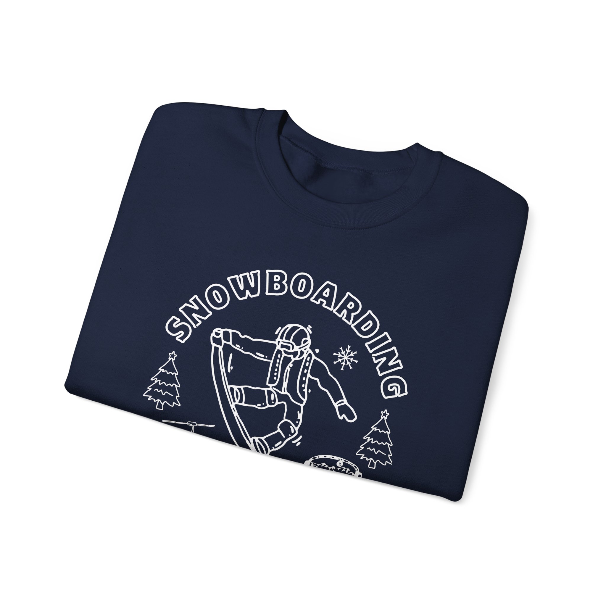 snowboarding crewneck sweatshirt retro snowboarder graphic snowboarding crewneck sweatshirt retro snowboarder graphic