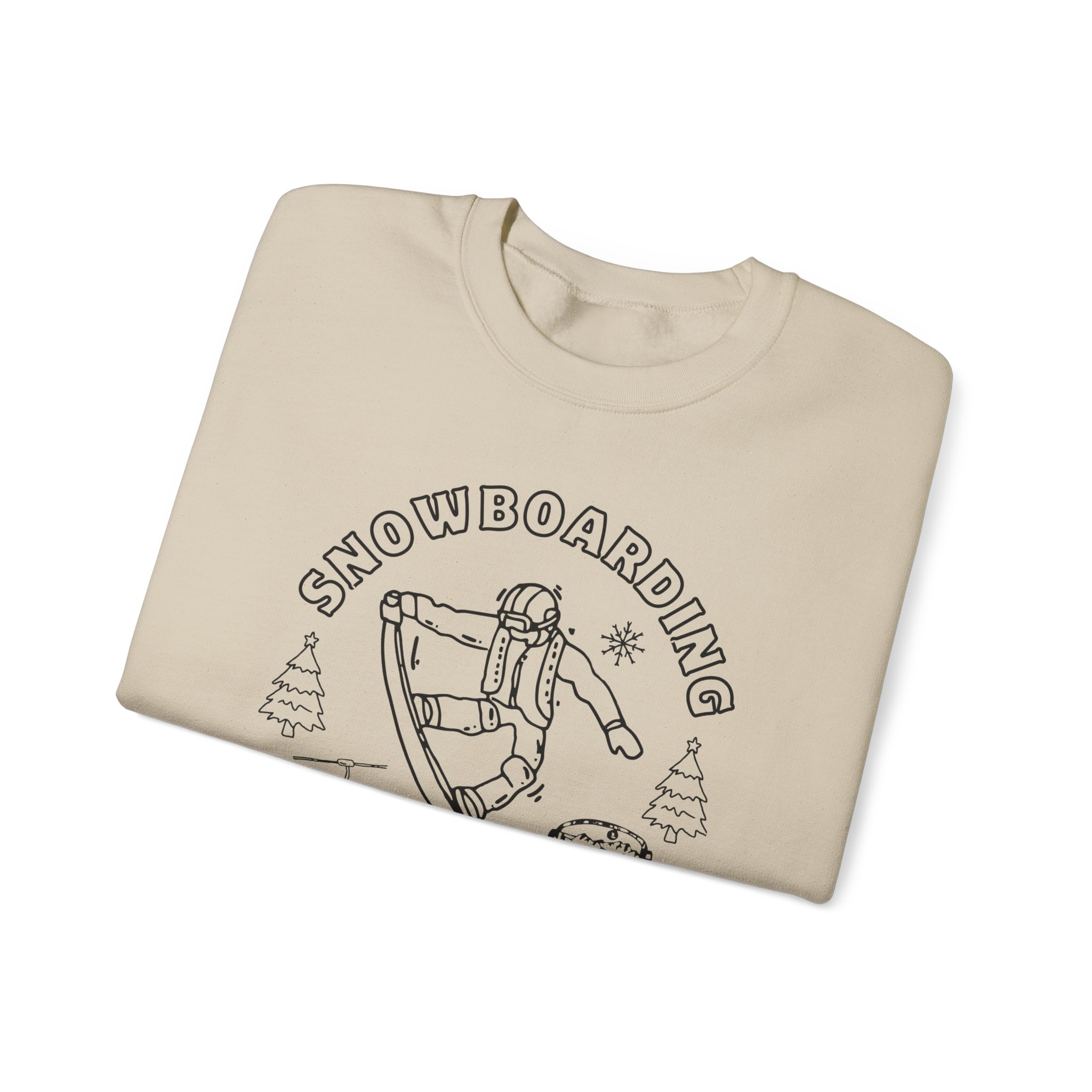 snowboarding crewneck sweatshirt retro snowboarder graphic snowboarding crewneck sweatshirt retro snowboarder graphic