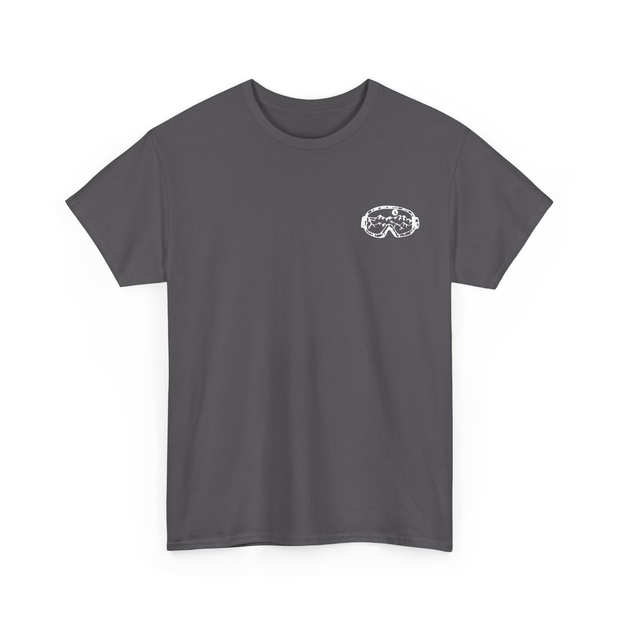 t shirt — minimal mushroom chest print tee (vintage line art) t shirt — minimal mushroom chest print tee (vintage line art)