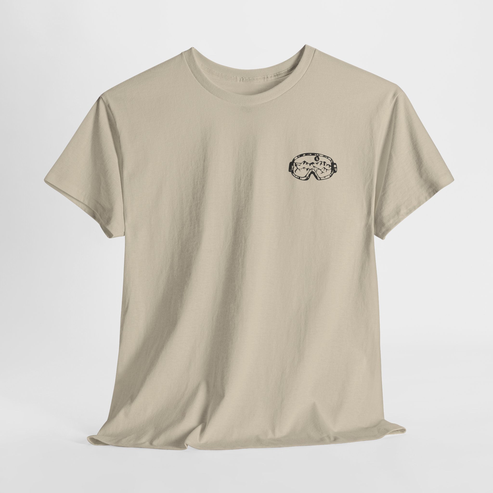 t shirt — minimal mushroom chest print tee (vintage line art) t shirt — minimal mushroom chest print tee (vintage line art)