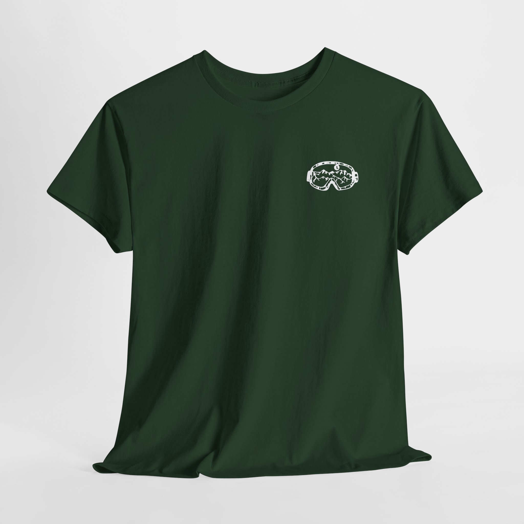 t shirt — minimal mushroom chest print tee (vintage line art) t shirt — minimal mushroom chest print tee (vintage line art)
