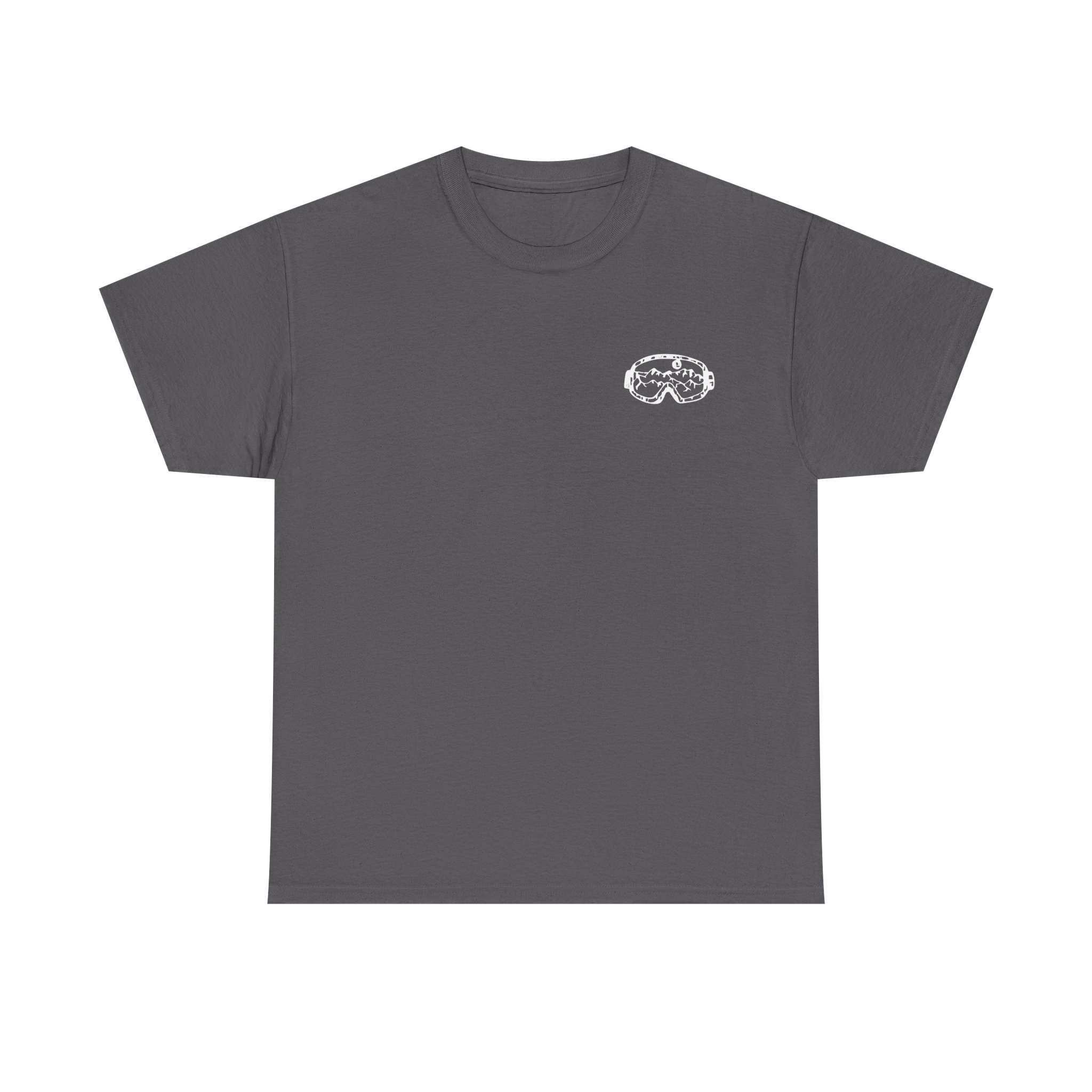 t shirt — minimal mushroom chest print tee (vintage line art) t shirt — minimal mushroom chest print tee (vintage line art)