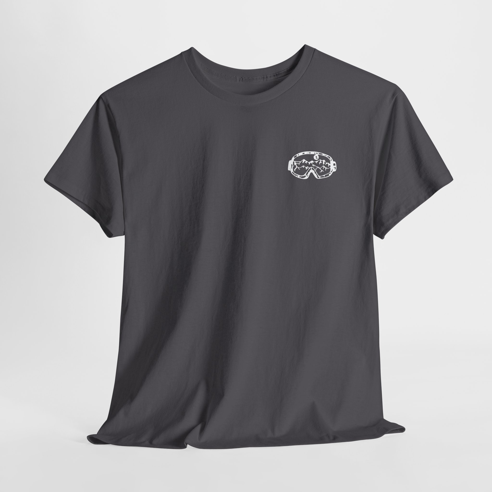 t shirt — minimal mushroom chest print tee (vintage line art) t shirt — minimal mushroom chest print tee (vintage line art)