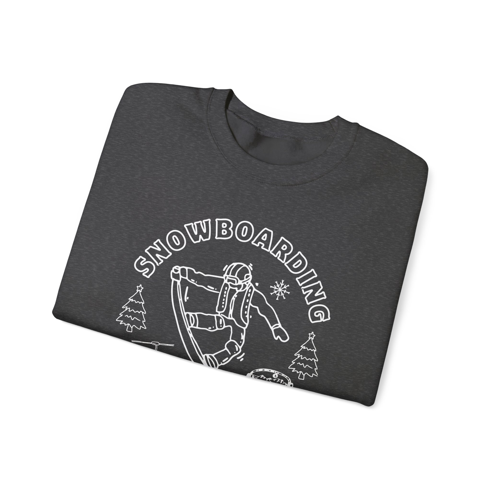 snowboarding crewneck sweatshirt retro snowboarder graphic snowboarding crewneck sweatshirt retro snowboarder graphic